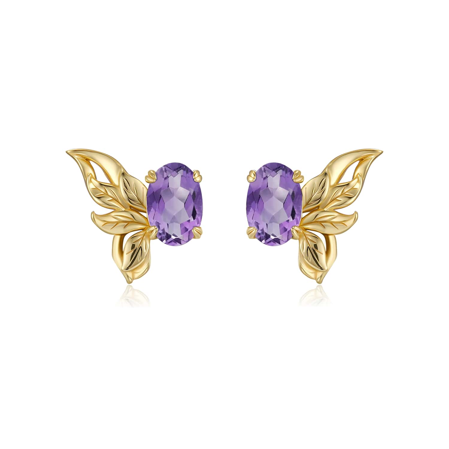 Sylphae Fairie Amethyst Earrings