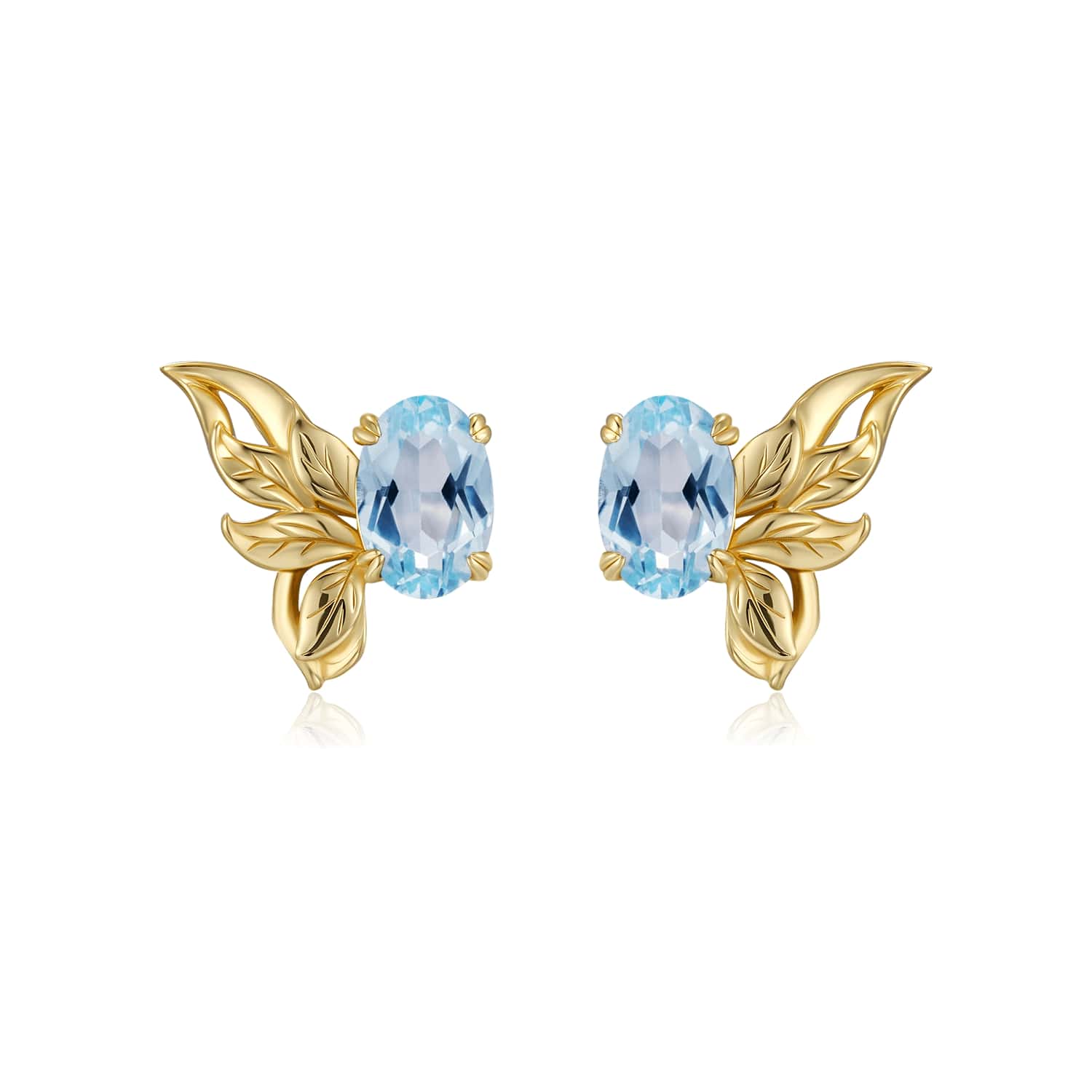 Sylphae Fairie Sky Blue Topaz Earrings